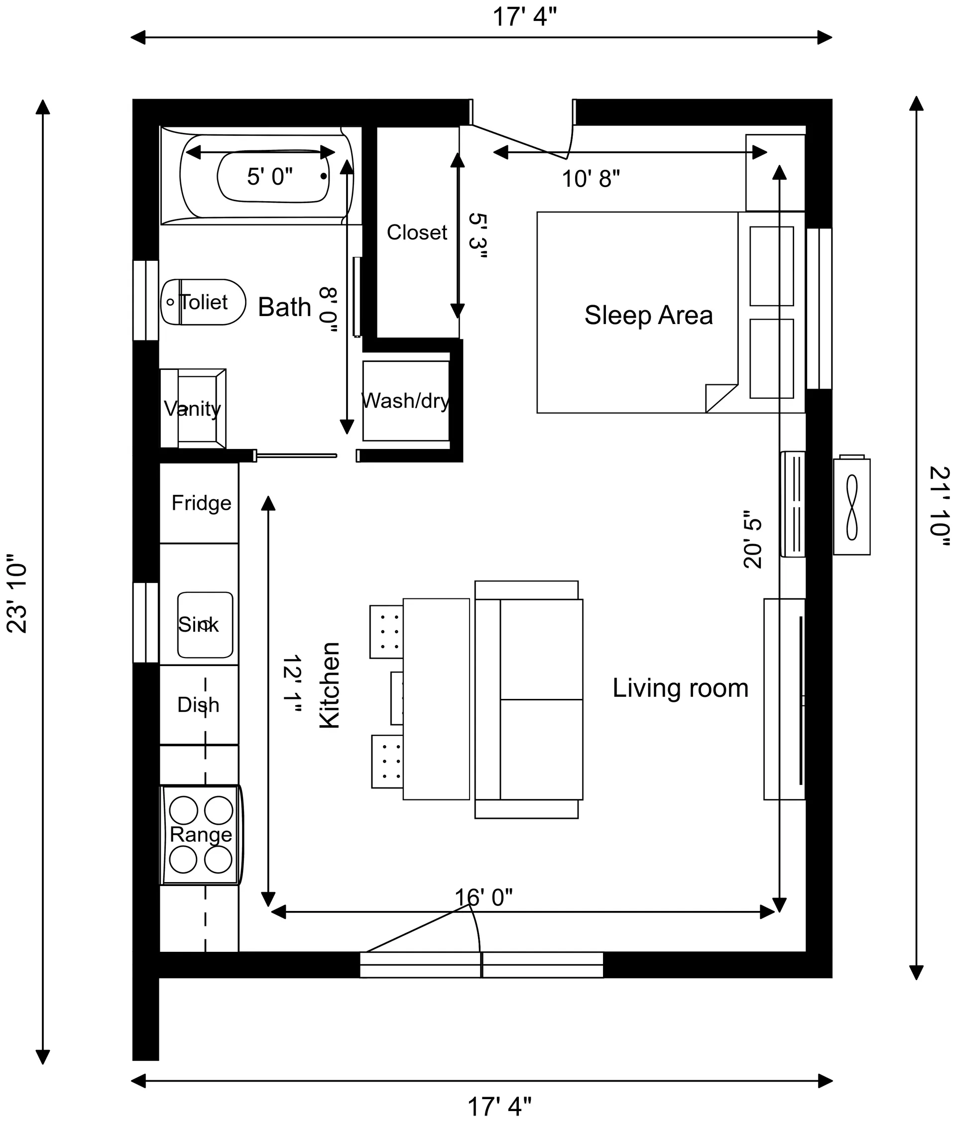 The Paul floor plan